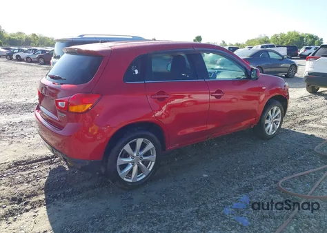 2015 Mitsubishi Outlander Sport Se из США, поврежденный, VIN 4A4AP4AU4FE007742